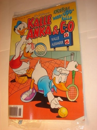 KALLE ANKA & Co I ORIGINAL PLAST leksak 2001 46 KALLE FIGUR