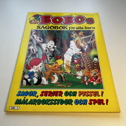 Bobos sagobok 1984, toppex! NM