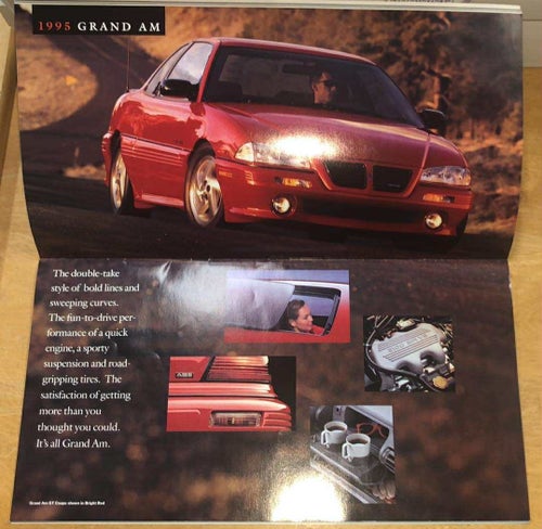 Försäljningsbroschyr 1995 Pontiac