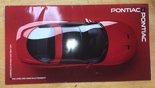 Försäljningsbroschyr 1995 Pontiac