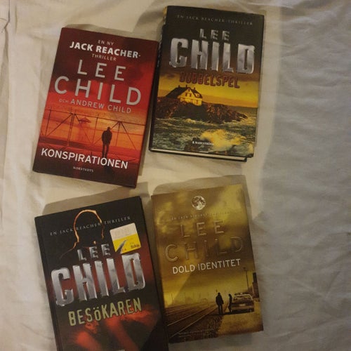 Lee Child - Jack Reacher Thrillers - 4 Böcker