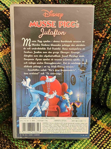 Musse Pigg´s Julafton VHS