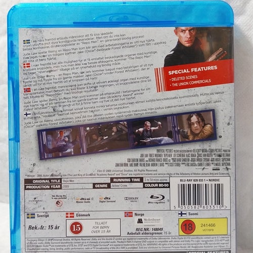 Repomen Blu-ray