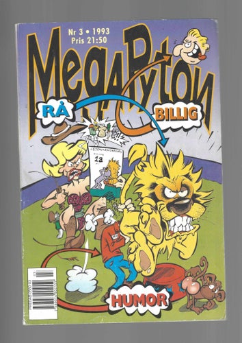Mega Pyton 3 1993 skick vf