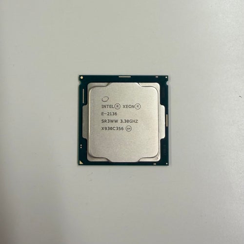 Intel Xeon E 2136 | Motsvarar Intel Core i7 8700 | 6 kärnor / 12 trådar | LGA115