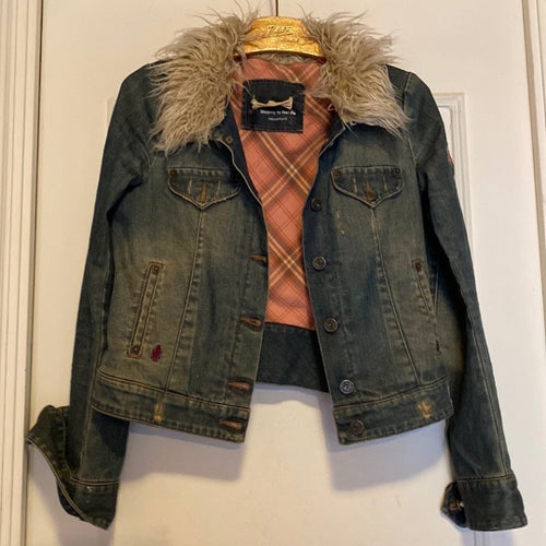 Odd Molly blå jeansjacka, storl. S