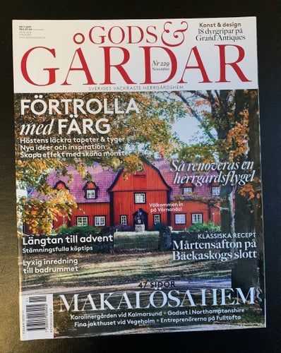 Gods & Gårdar november 2019