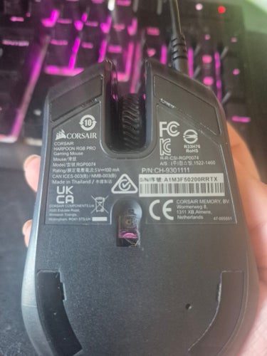 Corsair Harpoon RGB Pro Gamingmus