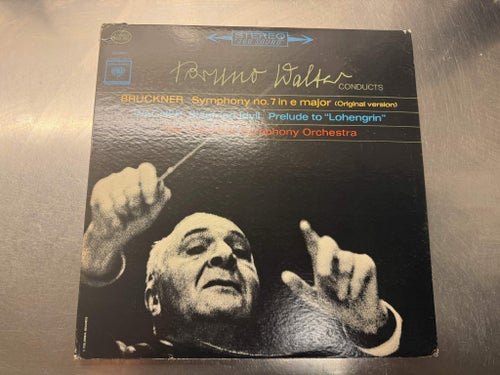 Bruckner: Symphony No. 7 – Bruno Walter 2LP (Columbia Masterworks US)