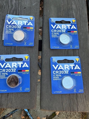 Varta CR2032 Litium Batteri 4st