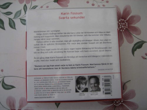 Karin Fossum: Svarta sekunder (8 CD)