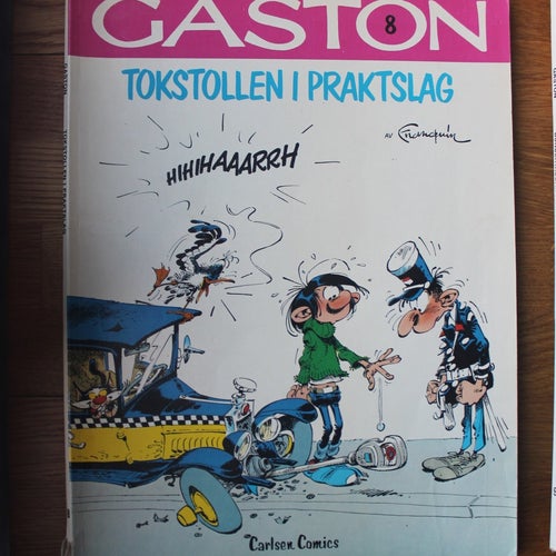 Gaston 8 Tokstollen i praktslag 1979 1:a uppl