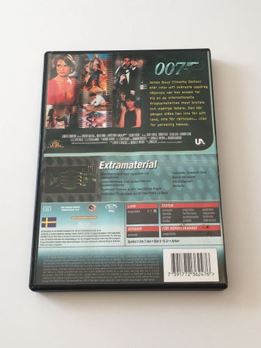 James Bond - Tid för hämnd (Timothy Dalton, 1989). Beg. DVD