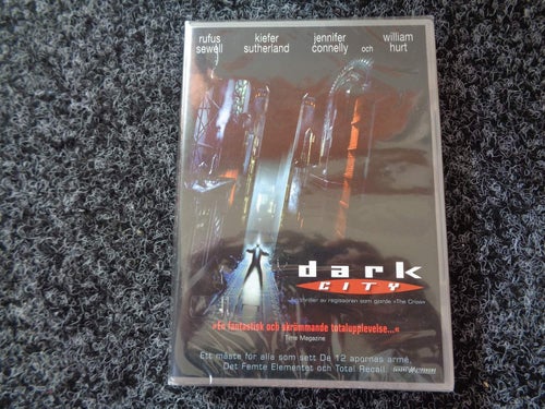 DVD-DARK CITY *Kiefer Sutherland, Jennifer Connelly* Ny inplastad