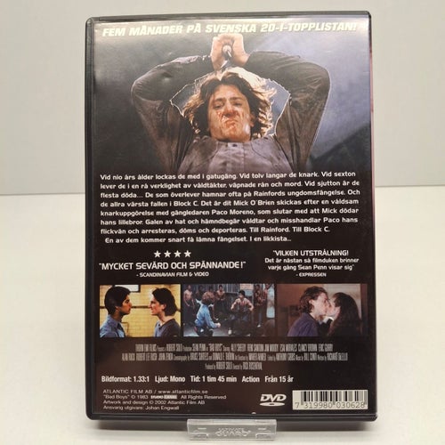 Bad Boys - Sean Penn - Region 2, DVD-Film, Svensk text, Fint skick