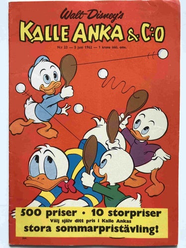 Kalle Anka - 1962:23 FN-VF