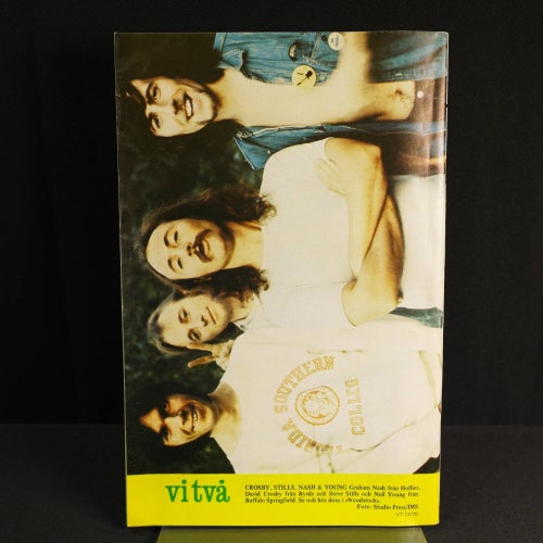 Vi två - 1970 - NR 12 - Idolbilder: Crosby, Stills, Nash & Young