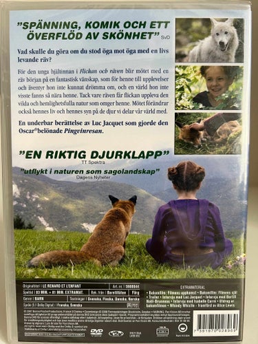 Flickan och räven/ Le renard et l'enfant (2007) | Luc Jacquet | DVD | Ny