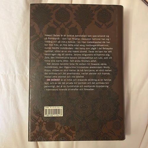 Om Skönhet Roman av Zadie Smith
