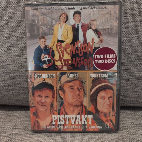 Svensson Svensson & Pistvakt (2 filmer) DVD