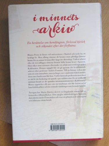 I minnets arkiv av María Dueñas, 2018