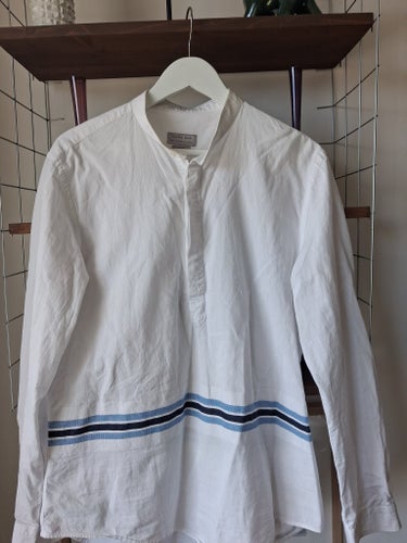 Zara Man vit skjorta, storlek XL