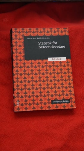 Statistik för beteendevetare av Elisabet Borg, Joakim Westerlund, Tredje