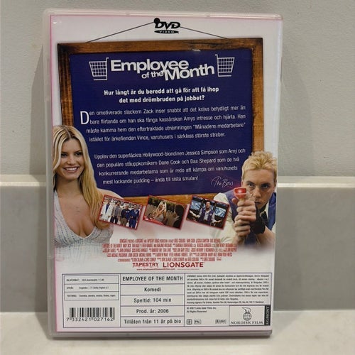 Employee of the Month (DVD) med Dane Cook, Jessica Simpson, Dax Shepard