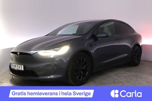 Tesla Model X Long Range AWD Uppg. Autopilot Pano Drag