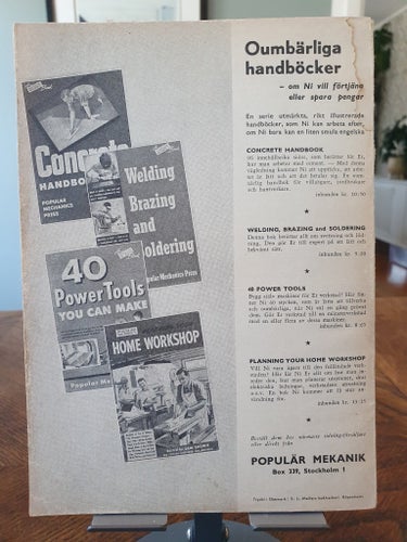 Populär Mekanik nr 12 år 1951