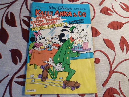 KALLE ANKA & C:O NR11, 12/03/1980,