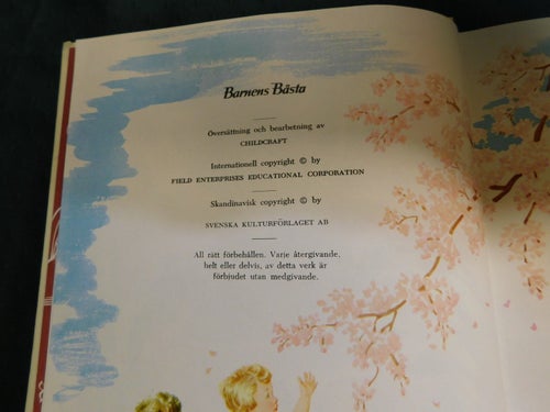 Barnens Böcker Band 1-10 ( 10 Böcker ) Ekstrands Tryckeri 1983