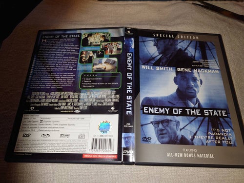 Enemy Of The State (av Tony Scott med Gene Hackman, Will Smith)