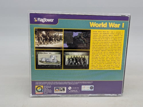 World War I av FlagTower, interaktiv dokumentär för Windows 3.1/95 - PC