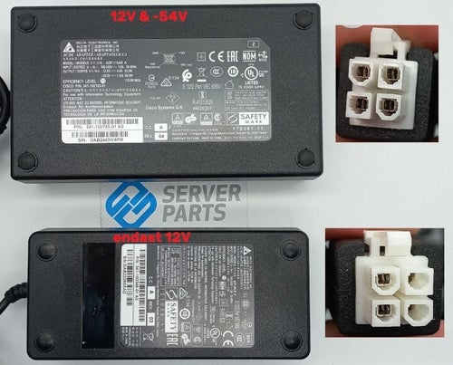 Cisco Integrated Services Router C1111-8P med 12V AC-Adapter