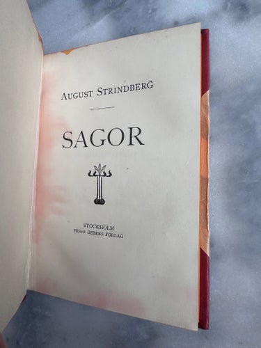 Sagör av August Strindberg, 1903