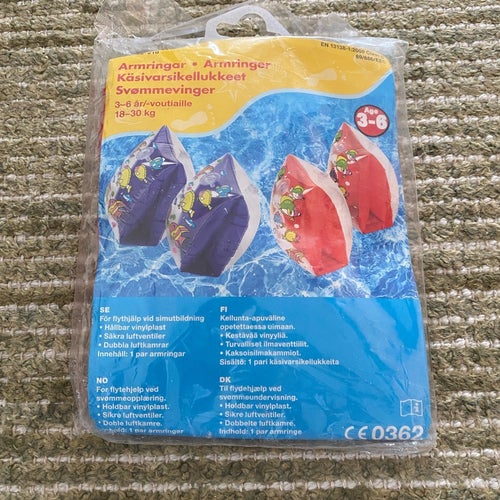 Armringar för barn 3-6 år, 18-30 kg