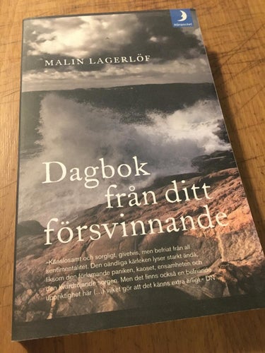 Dagbok från ditt försvinnande av Malin Lagerlöf