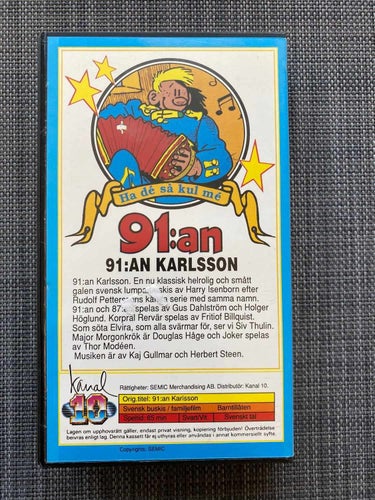 91:an Karlsson - VHS
