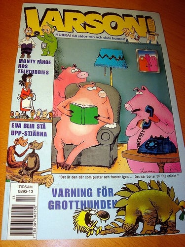 LARSON (svensk) NY OLÄST Nr 13 1999 !!!