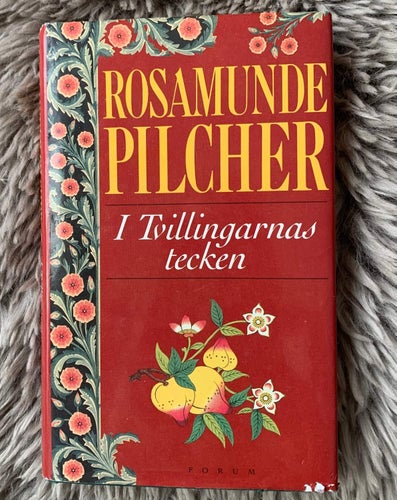 "I tvillingarnas tecken" Rosamunde Pilcher, Inbunden bok