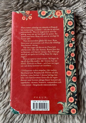 "I tvillingarnas tecken" Rosamunde Pilcher, Inbunden bok
