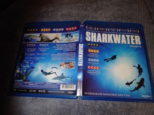Sharkwater (Blu-ray) dokumentär om hajar