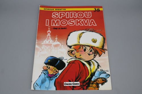 Spirous Äventyr : Spirou i Moskva 1991 - 1:a upplaga