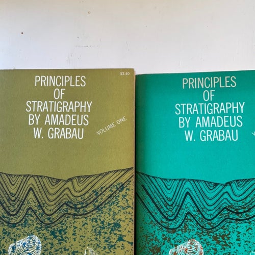 Principles of Stratigraphy av Amadeus W. Grabau, Volym 1 & 2