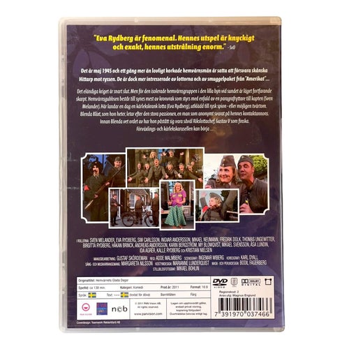 Hemvärnets glada dagar - DVD - Svensk komediklassiker - Eva Rydberg