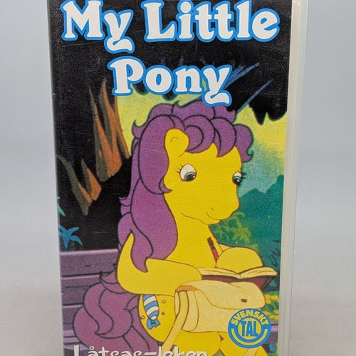 My Little Pony - Låtsas-leken - Svenskt tal - VHS