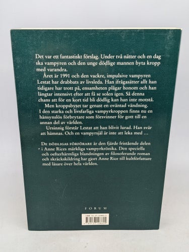 De dödligas förförare av Anne Rice