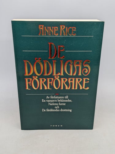 De dödligas förförare av Anne Rice