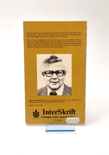 Därför vägrar jag vapen – Ingmar Gustafsson